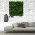 ArtificialForestFernGreenLivingWallPanelWithFireRating -1mx1m