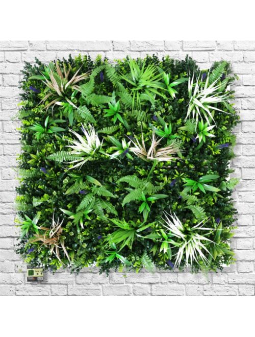 FireResistantGrassyFernGreenLivingWallPanel1mx1m