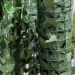 IvyTwoLeafGardenPrivacyScreeningWith12GreenCableTies-1.5mx3m