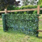 IvyTwoLeafGardenPrivacyScreeningWith12GreenCableTies-1.5mx3m