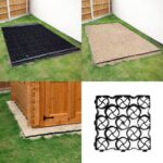 ShedBaseKitPlasticGravelGrids330mmAndWeedFabric