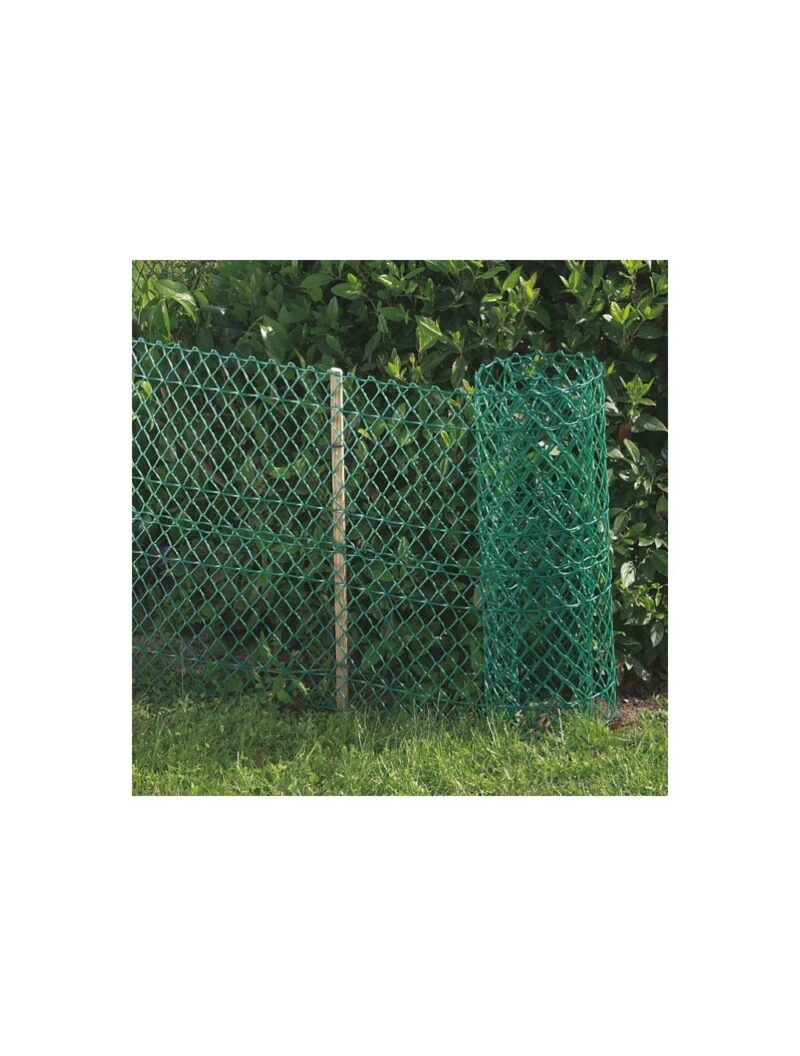 UVTreatedGreenRigidPlasticMeshFenceHexagon25mm